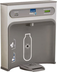 ELKAY - 8 GPH Cooling Capacity Retro Fit Water Cooler & Fountain - Retro-Fit Bottle Filling Station, 20 to 105 psi, 0.20 hp, Stainless Steel - Exact Tooling