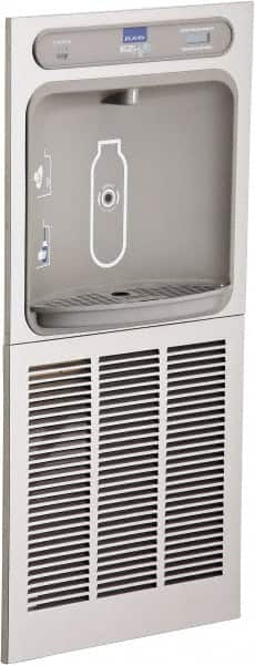ELKAY - 8 GPH Cooling Capacity Barrier Free Wall Mounted Water Cooler & Fountain - In-Wall, 20 to 105 psi, 0.20 hp, Stainless Steel - Exact Tooling