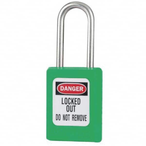 Master Lock - Lockout Padlocks Key Type: Keyed Different Key Retaining: Retaining Key - Exact Tooling