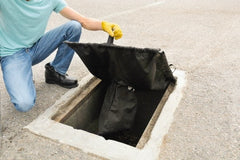 UltraTech - 1-3/4' Long x 17" Wide, Drain Seal - Use for Oil/Sediment - Exact Tooling