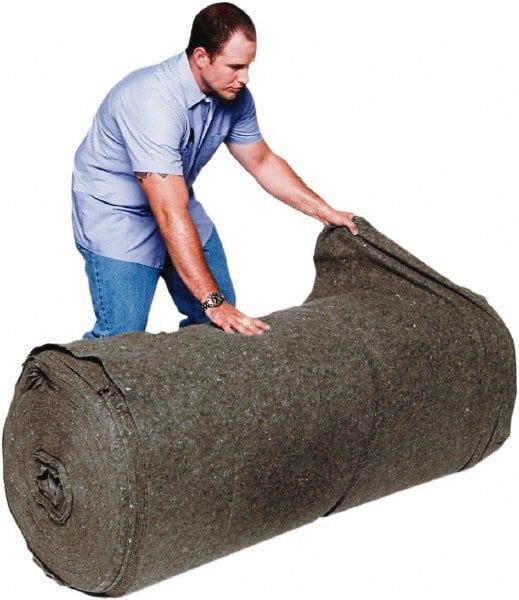 UltraTech - 95.1 Gal Capacity per Package, Oil Only Roll - 250' Long x 5' Wide, Recycled Fibers - Exact Tooling