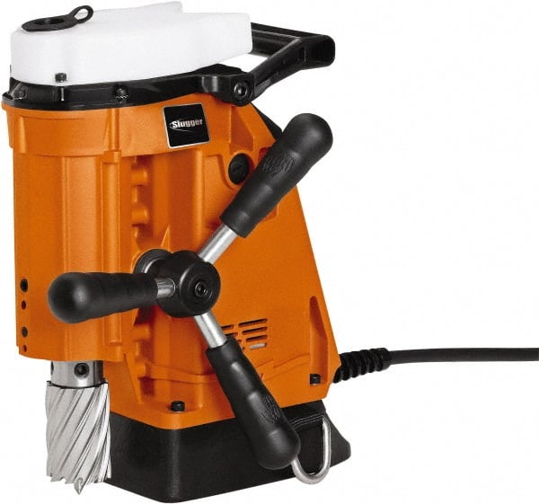 Fein - 3/4" Chuck, 2" Travel, Portable Magnetic Drill Press - 450 RPM, 1200 Watts - Exact Tooling