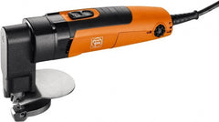 Fein - 120 Volt, Straight Handle, Handheld Electric Shear - 11 Gauge (Nonferrous Metals) & 12 Gauge (Steel) Cutting Capacity - Exact Tooling