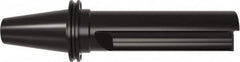 Allied Machine and Engineering - 10" Max Drill Depth, 3.5xD, 2.6" Diam, Indexable Insert Drill - 3 Inserts, CAT50 Taper Shank - Exact Tooling