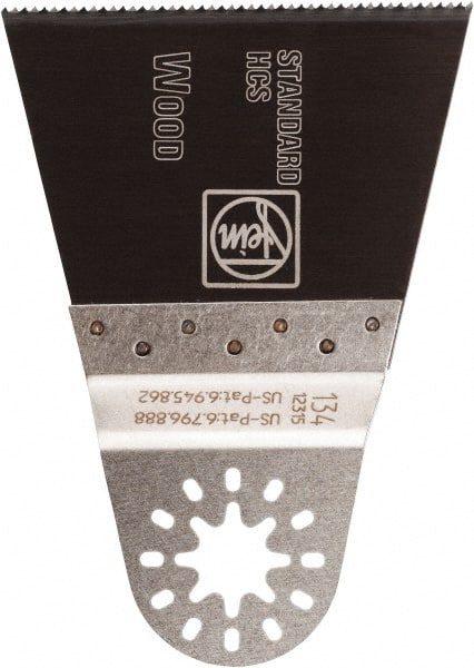Fein - Rotary & Multi-Tool Multi-Use Saw Blade - 2-9/16" Standard E-Cut Blade, For Fein Multimaster, Wood, Drywall, Plastic Saw Blade - Exact Tooling