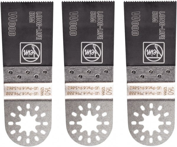 Fein - Rotary & Multi-Tool Multi-Use Saw Blade - 1-3/8" Long Life E-Cut Blade, For Fein Multimaster, Wood, Drywall, Plastic Saw Blade - Exact Tooling