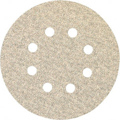 Porter-Cable - 5" Diam, 60 Grit, Zirconia Alumina Hook & Loop Disc - Medium Grade, Coated, C Weight Paper Backing, - Exact Tooling