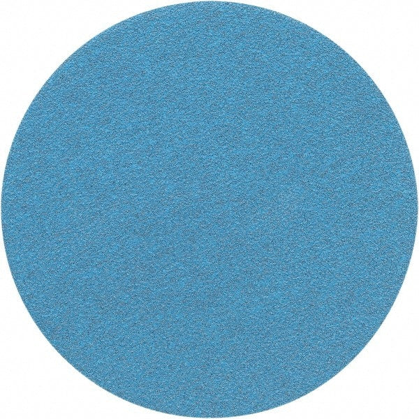 Porter-Cable - 6" Diam, 180 Grit, Zirconia Alumina Hook & Loop Disc - Very Fine Grade, Coated, C Weight Paper Backing, - Exact Tooling