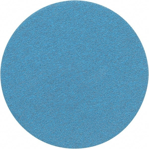 Porter-Cable - 6" Diam, 220 Grit, Zirconia Alumina Hook & Loop Disc - Very Fine Grade, Coated, C Weight Paper Backing, - Exact Tooling