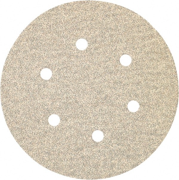 Porter-Cable - 6" Diam, 40 Grit, Zirconia Alumina Hook & Loop Disc - Coarse Grade, Coated, C Weight Paper Backing, - Exact Tooling