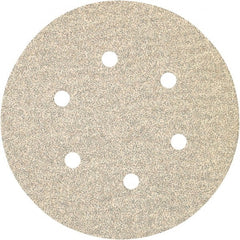 Porter-Cable - 6" Diam, 40 Grit, Zirconia Alumina Hook & Loop Disc - Coarse Grade, Coated, C Weight Paper Backing, - Exact Tooling