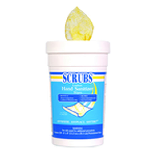 120 Wipes Per Canister - Lemon Scented Hand Sanitizer - Exact Tooling