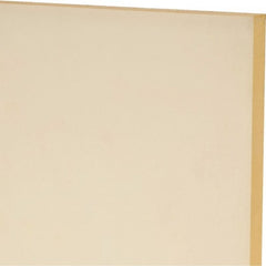 Made in USA - 4' x 48" x 1/4" Natural (Color) Polyurethane Sheet - Exact Tooling