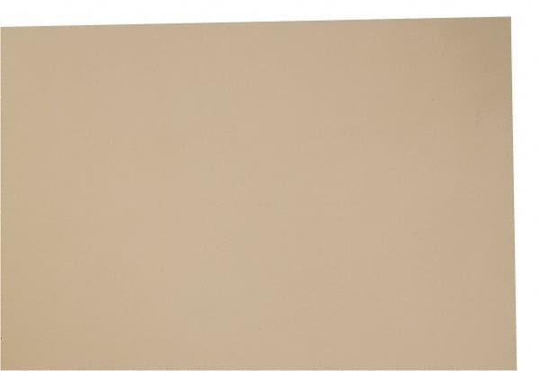 Made in USA - 1/16" Thick x 12" Wide x 1' Long, Polyurethane Sheet - Natural, 90A Hardness, ±0.010 Tolerance - Exact Tooling