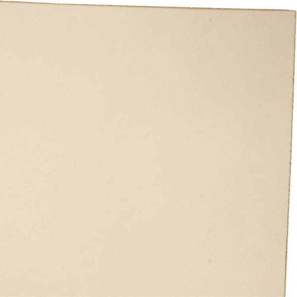 Made in USA - 1/8" Thick x 24" Wide x 1' Long, Polyurethane Sheet - Natural, 90A Hardness, ±0.010 Tolerance - Exact Tooling