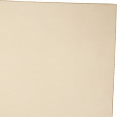 Made in USA - 1/8" Thick x 24" Wide x 1' Long, Polyurethane Sheet - Natural, 90A Hardness, ±0.010 Tolerance - Exact Tooling