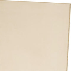 Made in USA - 1/8" Thick x 48" Wide x 4' Long, Polyurethane Sheet - Natural, 60A Hardness, ±0.010 Tolerance - Exact Tooling