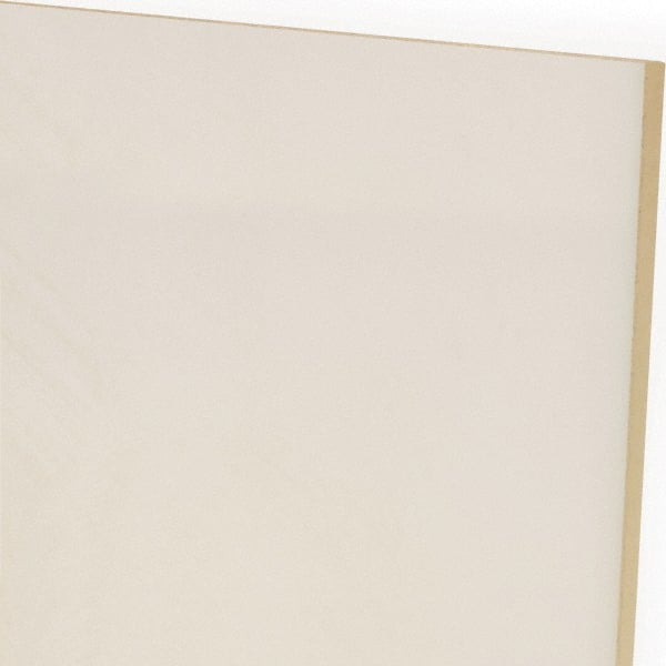 Made in USA - 3/16" Thick x 24" Wide x 1' Long, Polyurethane Sheet - Natural, 60A Hardness, ±0.010 Tolerance - Exact Tooling