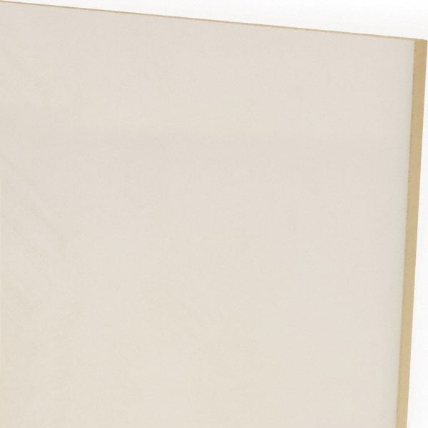Made in USA - 3/16" Thick x 12" Wide x 1' Long, Polyurethane Sheet - Natural, 60A Hardness, ±0.010 Tolerance - Exact Tooling