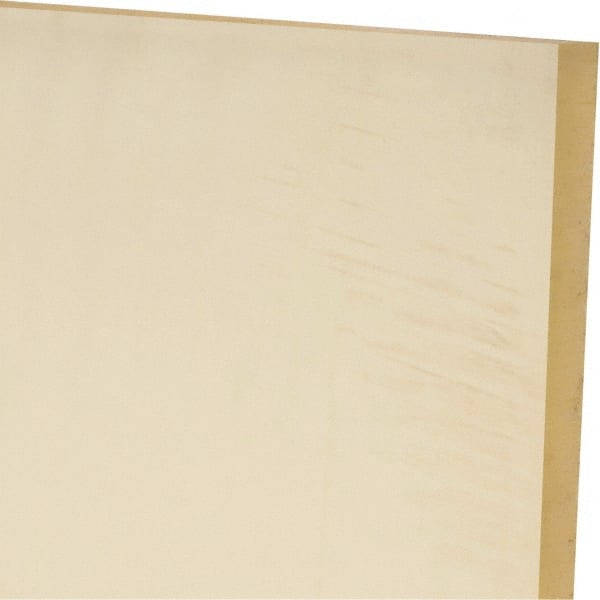 Made in USA - 2' x 24" x 3/8" Natural (Color) Polyurethane Sheet - Exact Tooling