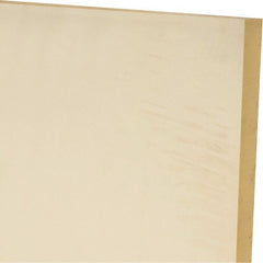 Made in USA - 2' x 24" x 3/8" Natural (Color) Polyurethane Sheet - Exact Tooling