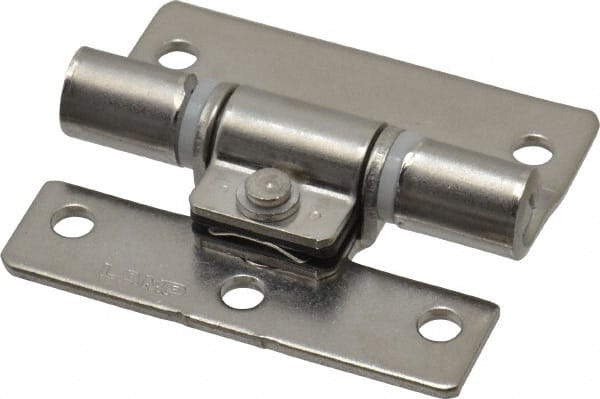 Sugatsune - 1-63/64" Long x 1-11/16" Wide x 5/64" Thick, Stainless Steel Torque Hinge - Stainless Steel, Polished Finish - Exact Tooling