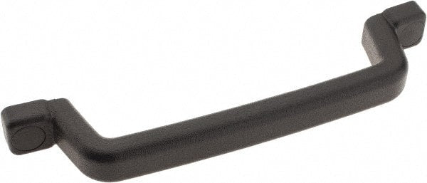 Sugatsune - Polyurethane Around Steel Core Chest Handle - 10-27/32" Wide x 2-1/4" High, Black Coated, 2 Holes - Exact Tooling