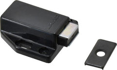 Sugatsune - 1-23/32" Long x 1-27/64" Wide x 9/16" High, Magnetic Touch Latch - ABS Plastic & Steel, with Yellow Chromate Finish - Exact Tooling