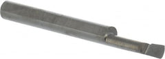 Scientific Cutting Tools - 0.14" Min Bore Diam, 1/4" Max Bore Depth, 3/16 Shank Diam, Boring Bar - Right Hand Cut, Solid Carbide, Uncoated - Exact Tooling