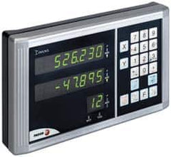 Fagor - 2 Axis, Milling DRO System - 1µm Resolution, 5µmm Accuracy, LED Display - Exact Tooling