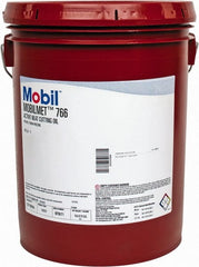 Mobil - Mobilmet 766, 5 Gal Pail Cutting Fluid - Straight Oil, For Automatic Lathe Operations, Broaching, Gear Shaving, Milling, Parting-Off, Planing, Shaping, Tapping, Threading - Exact Tooling