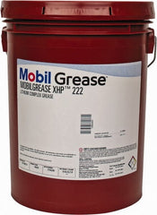 Mobil - 35.2 Lb Pail Lithium High Temperature Grease - Dark Blue, High Temperature, NLGIG 2, - Exact Tooling