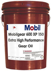 Mobil - 5 Gal Pail, Mineral Gear Oil - ISO 150 - Exact Tooling