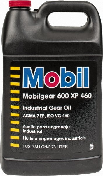Mobil - 1 Gal Bottle, Mineral Gear Oil - ISO 460 - Exact Tooling