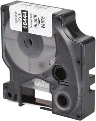 Dymo - 216" Long, White Vinyl Tape - For Rhino 3000, RHINO 4200, 5000, 5200, 6000, 6500 - Exact Tooling