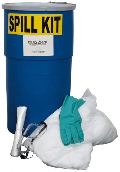 PRO-SAFE - Oil Only Spill Kit - 14 Gal Polypropylene Pail - Exact Tooling