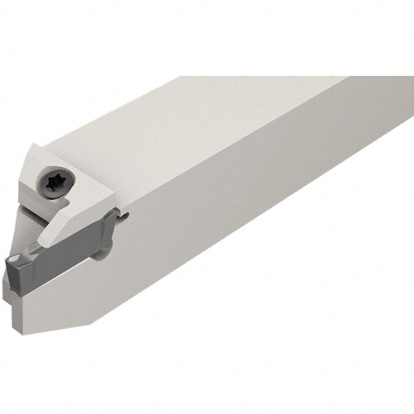 Iscar - External Thread, 1/2" Max Depth of Cut, 3mm Min Groove Width, 120mm OAL, Left Hand Indexable Grooving Cutoff Toolholder - 20mm Shank Height x 20mm Shank Width, DG.. Insert Style, DGT Toolholder Style, Series Do-Grip - Exact Tooling