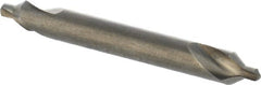 Chicago-Latrobe - #2 Plain Cut 60° Incl Angle High Speed Steel Combo Drill & Countersink - Exact Tooling