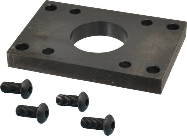 Parker - Air Cylinder Rectangular Flange Mount - Use with 3MA and 4MA Series Cylinders - Exact Tooling