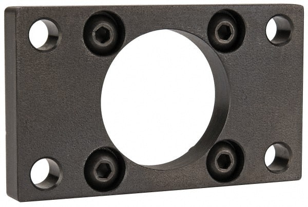 Parker - Air Cylinder Rectangular Flange Mount - Use with 3MA and 4MA Series Cylinders - Exact Tooling