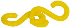 NMC - Barrier S-Hook - Plastic, Yellow - Exact Tooling