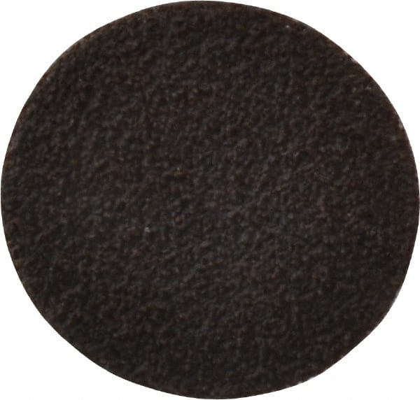 Tru-Maxx - 1" Disc Diam, 60 Grit, Aluminum Oxide Quick Change Disc - Type S Attaching System, Coated, Brown, Medium Grade, 30,000 RPM - Exact Tooling