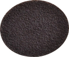 Tru-Maxx - 1" Disc Diam, 80 Grit, Aluminum Oxide Quick Change Disc - Type S Attaching System, Coated, Brown, Medium Grade, 30,000 RPM - Exact Tooling