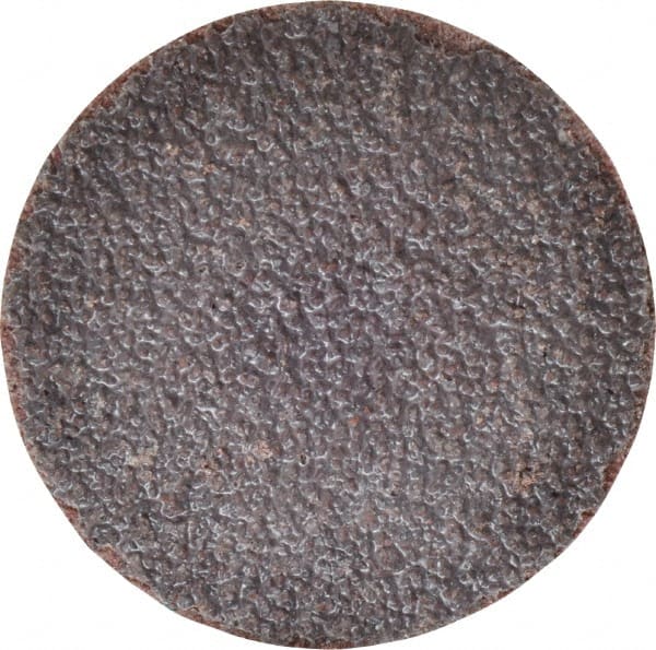 Tru-Maxx - 1-1/2" Disc Diam, 40 Grit, Aluminum Oxide Quick Change Disc - Type S Attaching System, Coated, Brown, Coarse Grade, 30,000 RPM - Exact Tooling