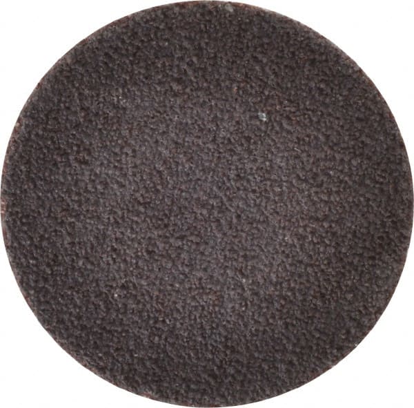 Tru-Maxx - 1-1/2" Disc Diam, 60 Grit, Aluminum Oxide Quick Change Disc - Type S Attaching System, Coated, Brown, Medium Grade, 30,000 RPM - Exact Tooling