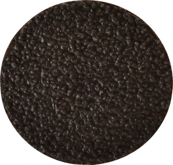 Tru-Maxx - 2" Disc Diam, 24 Grit, Aluminum Oxide Quick Change Disc - Type S Attaching System, Coated, Brown, Very Coarse Grade, 30,000 RPM - Exact Tooling