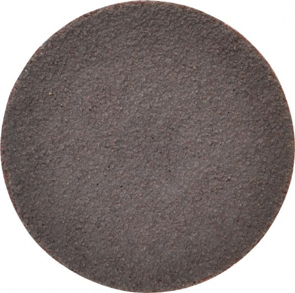 Tru-Maxx - 2" Disc Diam, 50 Grit, Aluminum Oxide Quick Change Disc - Type S Attaching System, Coated, Brown, Coarse Grade, 30,000 RPM - Exact Tooling