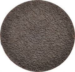 Tru-Maxx - 3" Disc Diam, 24 Grit, Aluminum Oxide Quick Change Disc - Type S Attaching System, Coated, Brown, Very Coarse Grade, 20,000 RPM - Exact Tooling