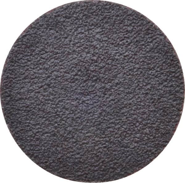 Tru-Maxx - 3" Disc Diam, 36 Grit, Aluminum Oxide Quick Change Disc - Type S Attaching System, Coated, Brown, Very Coarse Grade, 20,000 RPM - Exact Tooling