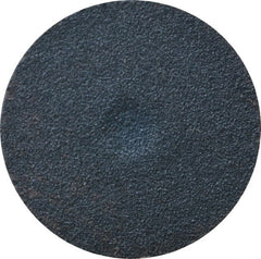 Tru-Maxx - 2" Disc Diam, 120 Grit, Zirconia Alumina Quick Change Disc - Type S Attaching System, Coated, Blue, Fine Grade, 30,000 RPM - Exact Tooling